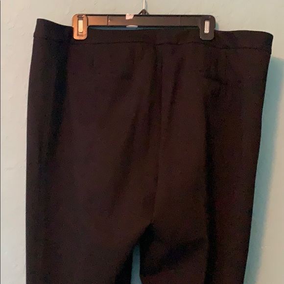 Talbots Womens Dress Pants Size 18W Black  Rayon - Picture 4 of 8